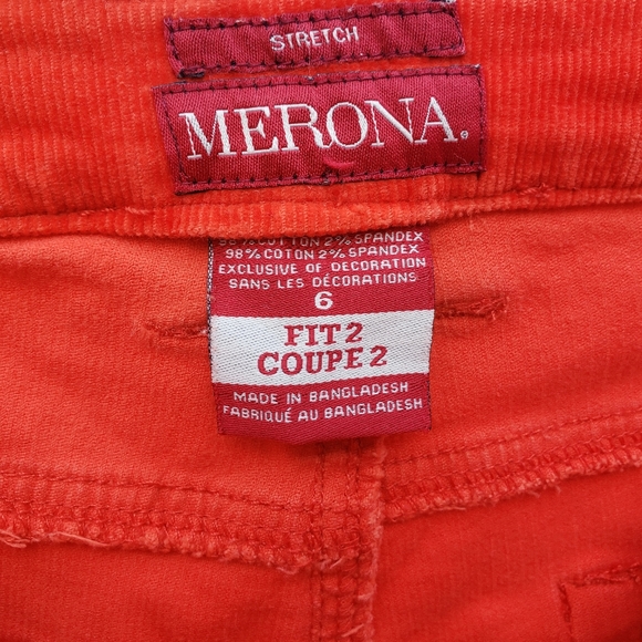 Merona, Size: 6|Stretch, Red - Picture 4 of 6
